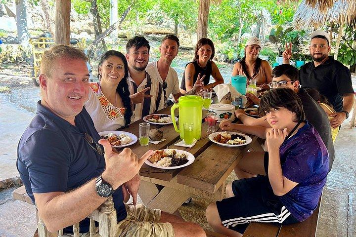 Mayan Temazcal & sacred cenote experience
