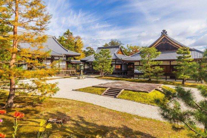 京都大覚寺と写経体験