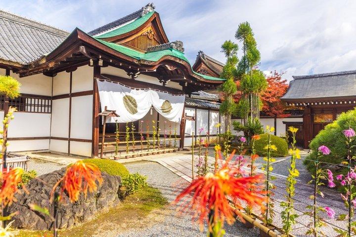 京都大覚寺と写経体験