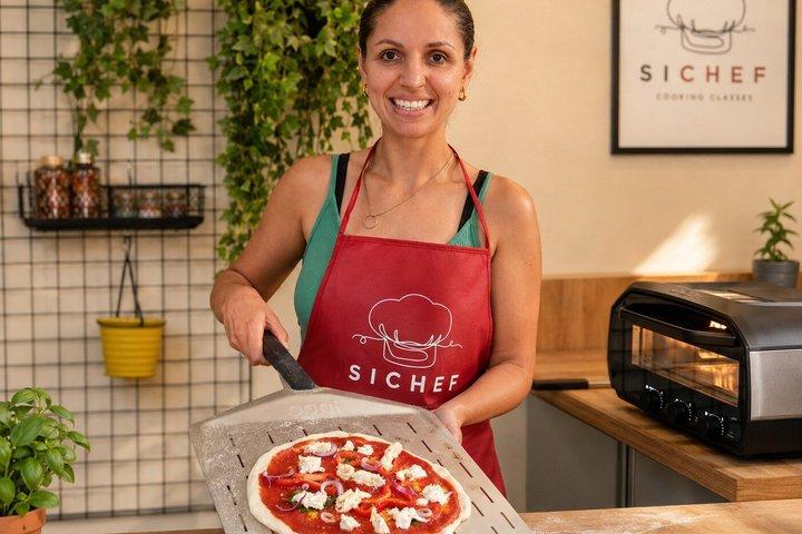 イタリア語料理教室ピザとアイスクリーム