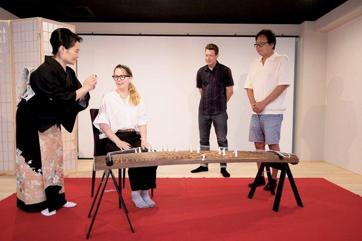 Kyoto Traditional Japanese Koto Workshop with Certificate