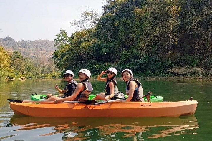 Kanchanaburi 9 km Kwai Noi River Kayaking Tour