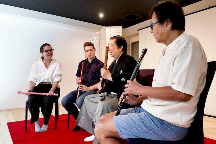 琴と尺八による邦楽ワークショップ