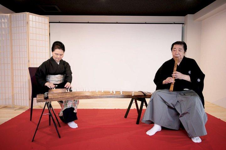 琴と尺八による邦楽ワークショップ