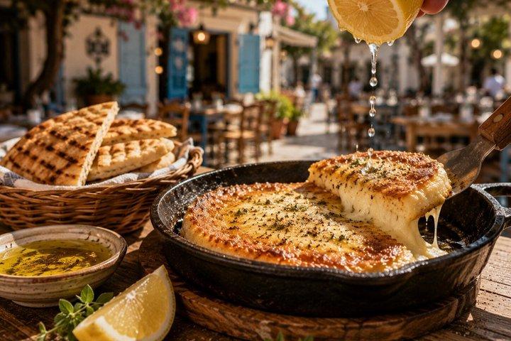 Vegetarisch Athene Food Tour : Saganaki & Gemista feest