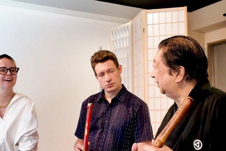 琴と尺八による邦楽ワークショップ