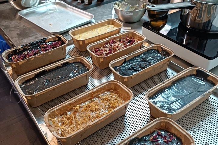 Workshop i håndlavet sæbe i Amsterdam