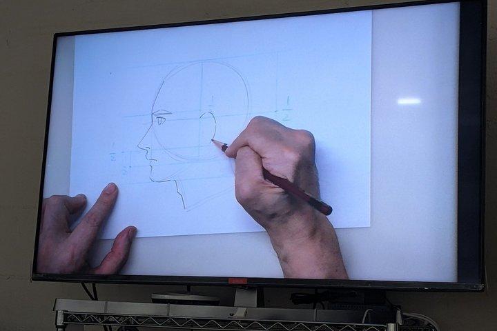 Tokyo Anime Studio Tour och teckning klass med en Proffs Animator