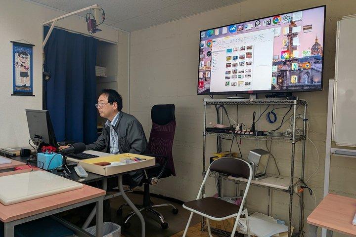 Tokyo Anime Studio Tour och teckning klass med en Proffs Animator