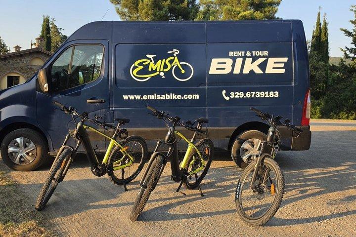 Perugia: E-Bike-Tour & Weinverkostung