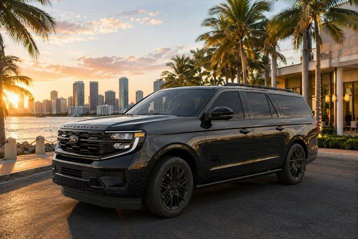 Visite privée de la ville de Miami avec Expert local en voiture de luxe (6ppl)