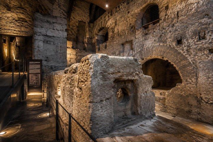 Rome Colosseum Tour Fórum Romano e acesso à prisão de Marmertino