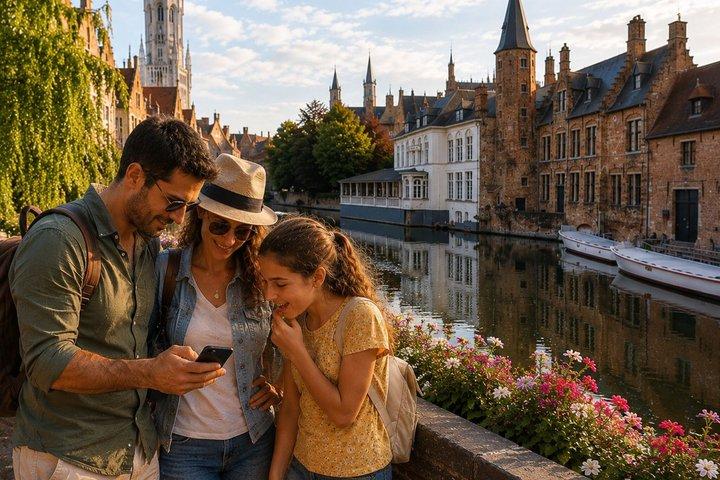 Bruges Scavenger Hunt & Highlights Self-Guided Walking Tour