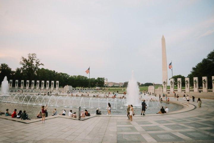 Tour a piedi del National Mall: Monumenti e Memoriali al tramonto