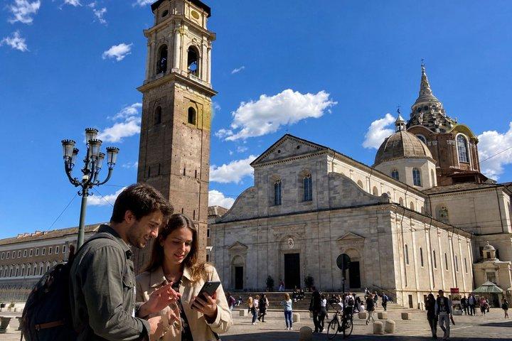 Turin Schnitzeljagd und selbstgeführter Highlights-Rundgang
