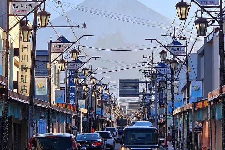 富士山プライベートツアー ，箱根 ライセンスドライバー付き