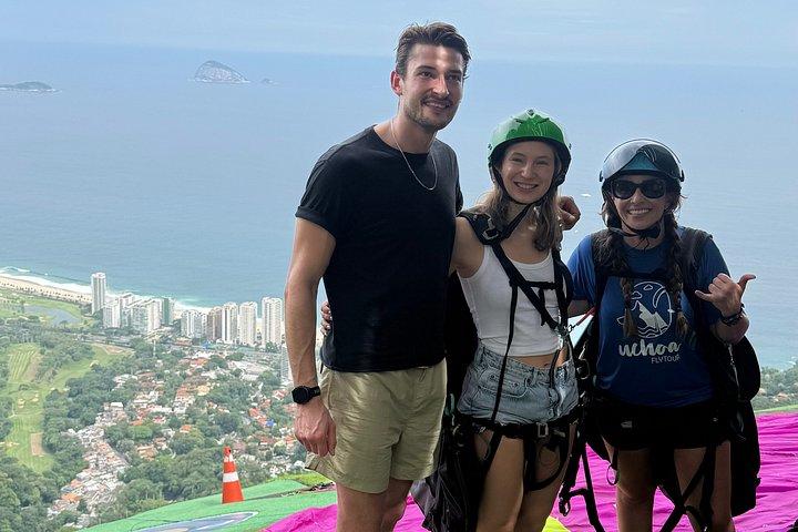 RIO Paragliding Flight w/ ブラジル女子チャンピオン video inc