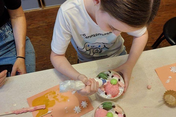 Seasonal Food Replica Workshop Create Art with Capsule Toy