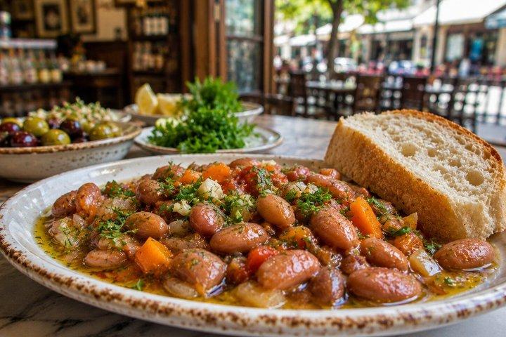Végétarien Kadıköy Street Food Crawl : Simit & Mezze Feast