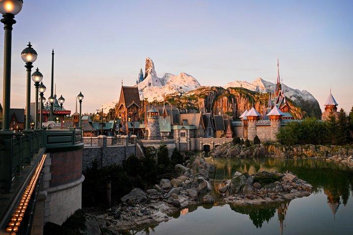 Disneyland® Paris Express Shuttle mit Ticket aus dem Zentrum von Paris