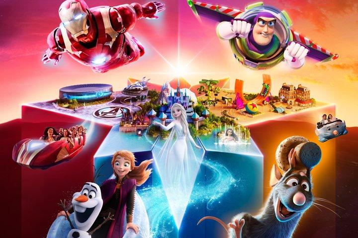 Disneyland® Paris Express Shuttle mit Ticket aus dem Zentrum von Paris