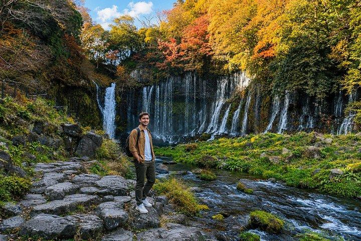 東京：白糸の滝へのプライベート軽井沢日帰り旅行