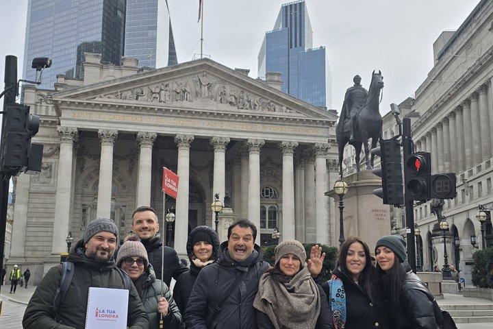 Excursão pela Londres Antiga: Explore a Cidade Velha com um guia italiano.