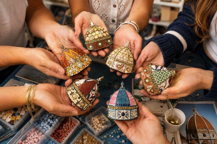 フィレンツェで地元の職人と一緒にミニチュアドームのお土産を作ろう