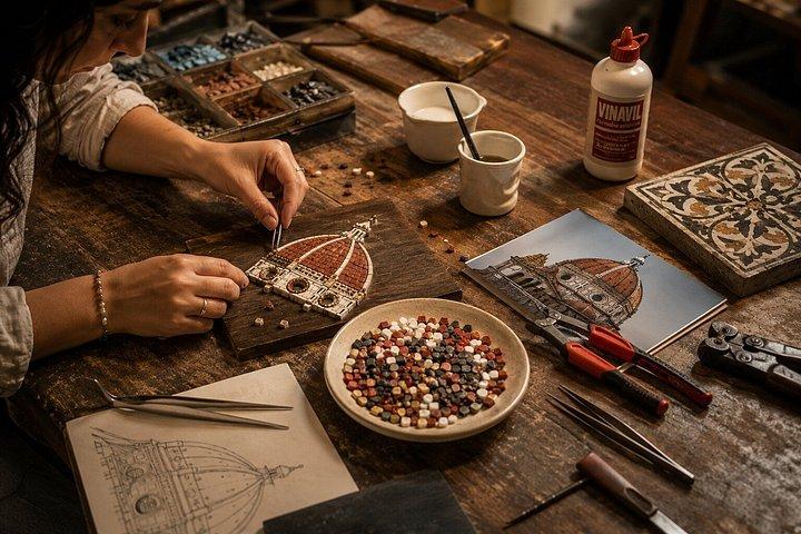Create a Miniature Dome Souvenir in Florence with Local Artisan