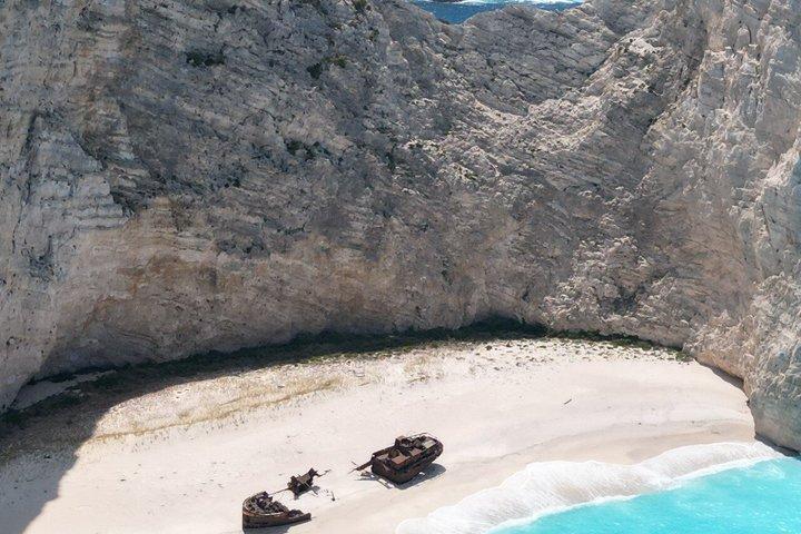 5 - Croisière d'une heure en yacht autour de Zante et Naufrage