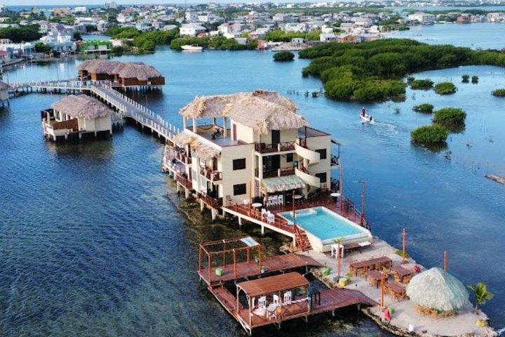 Sunset Cook sua captura Pesca e Sandbar Grill