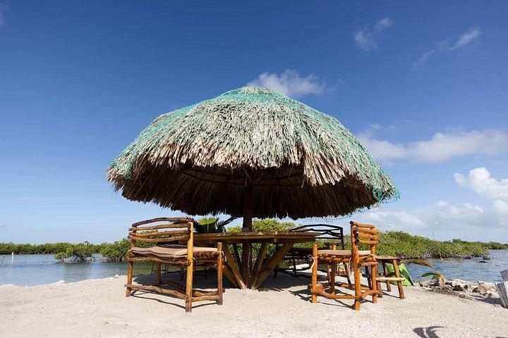 Sunset Cook sua captura Pesca e Sandbar Grill