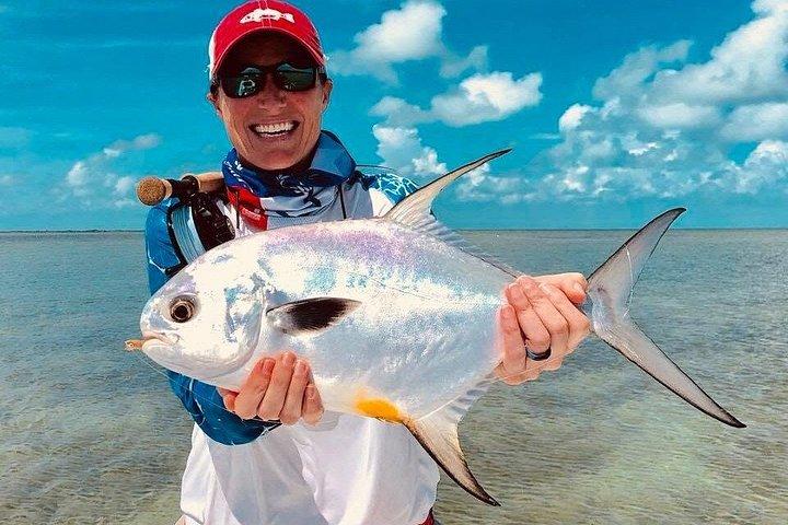 Sunset Cook sua captura Pesca e Sandbar Grill
