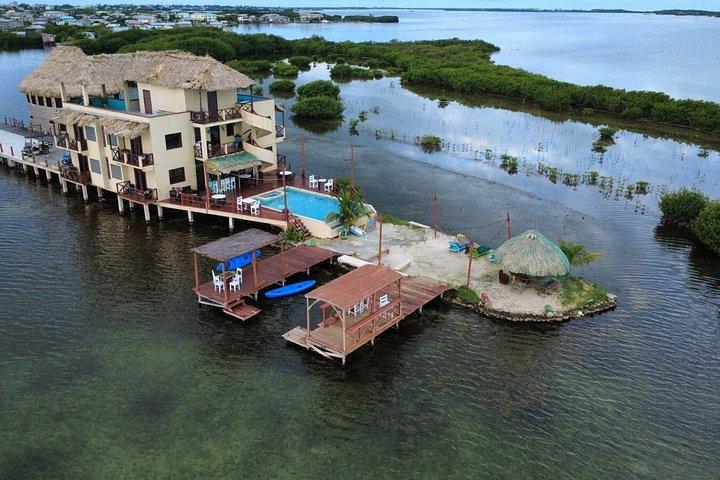 Sunset Cook sua captura Pesca e Sandbar Grill
