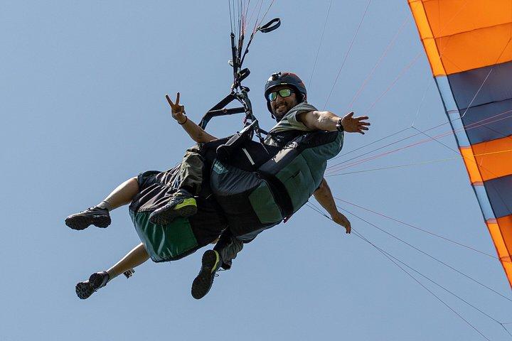 Tandem Paragliding Flight over Gudauri with Photos & Video⁠