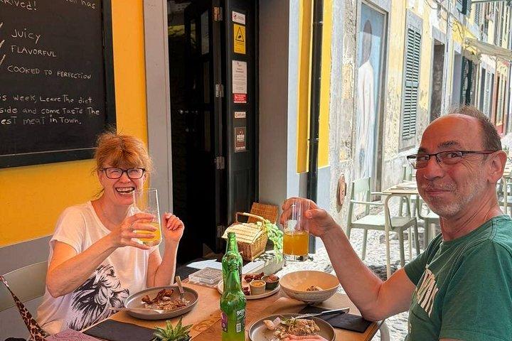 Tour a piedi di Madeira di cibo e bevande