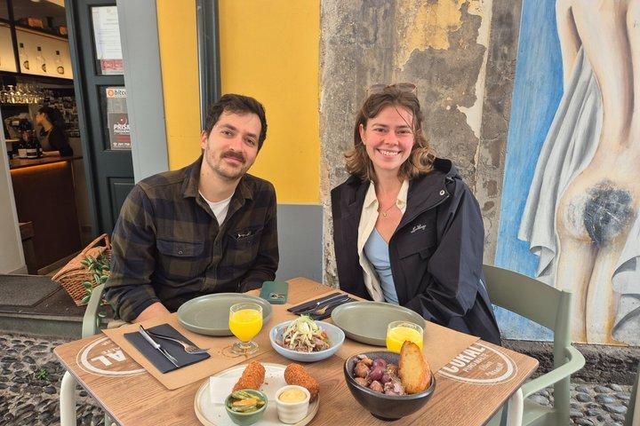Tour a piedi di Madeira di cibo e bevande