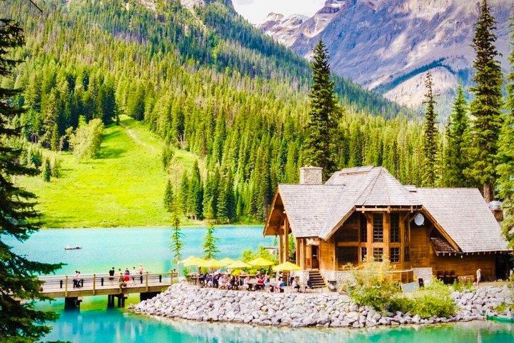 Moraine Lake , Louise , Emerald & Johnston Canyon Tour de Aventura