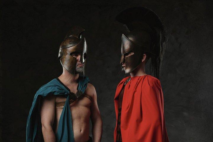 アテネで古代ギリシャ衣装撮影体験