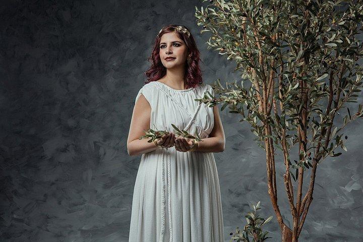アテネで古代ギリシャ衣装撮影体験