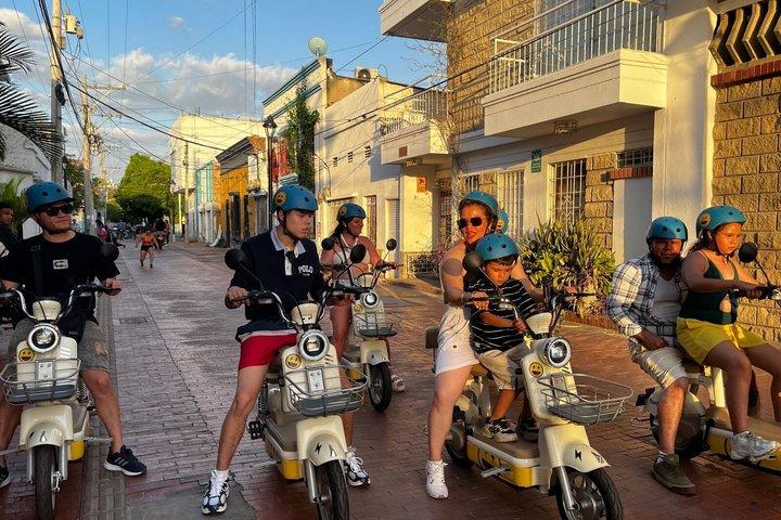 Cultural and Tasting Electric Motorcycle City Tour in Santa Marta