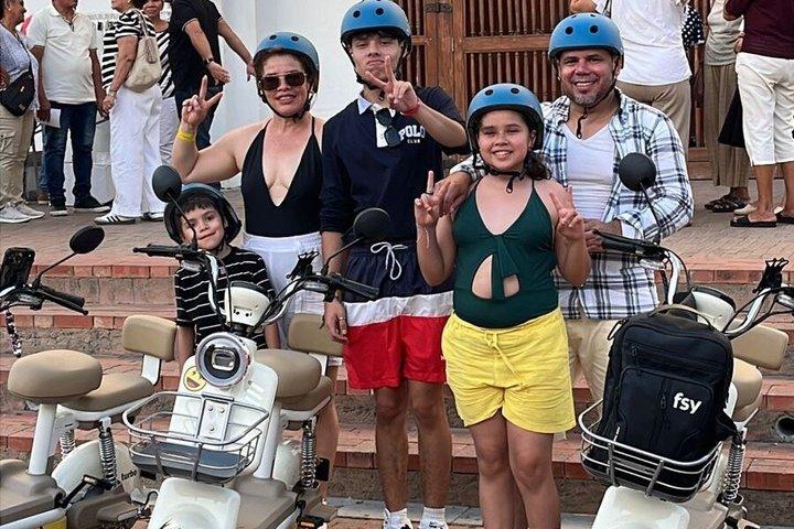 Cultural and Tasting Electric Motorcycle City Tour in Santa Marta