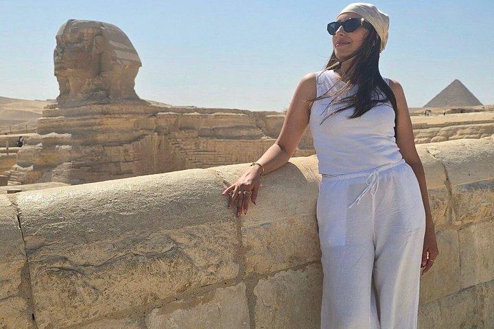 ViP Private Tour Giza Pyramids,camel ride , inside 3rd Pyramid
