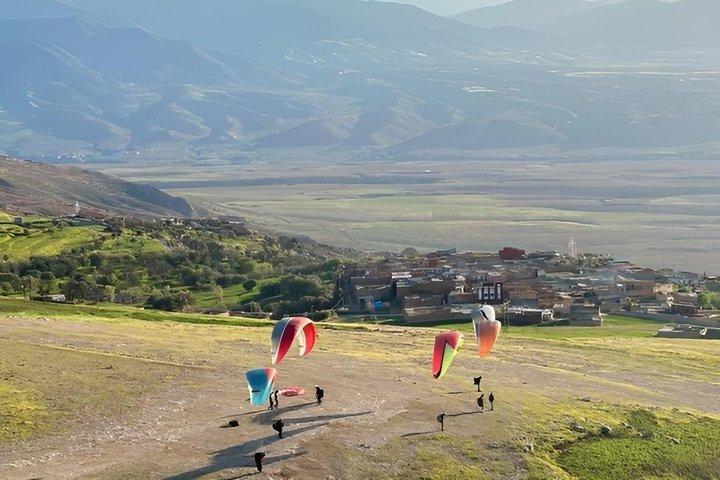 Marrakech Paraplyflyvning Tandemflyvning over Agafay-ørkenen