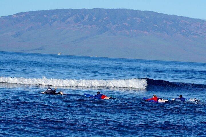 Cours de surf privé pour groupes de 7 personnes ou plus