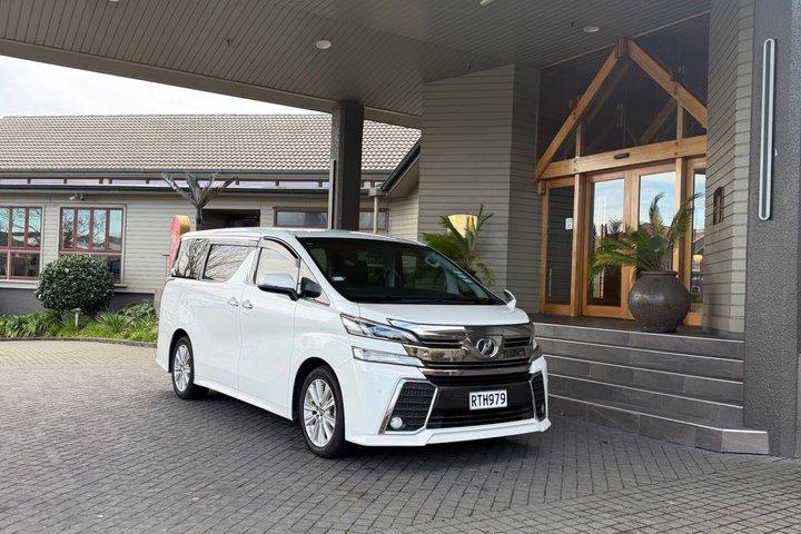 Transporte privado Premium de Auckland City para Auckland Airport