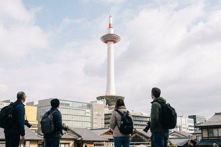 Kyoto Tower Higashi Honganji und Shōseien Garden Spaziergang