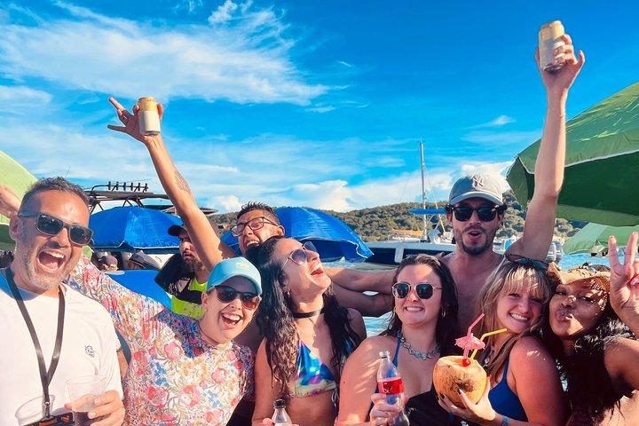 Carthagène 5 - Stop Island Hop Boat Party avec déjeuner, Cholon et Baru