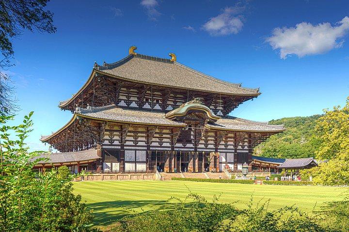 秋の奈良公園東大寺赤目の滝など大阪から