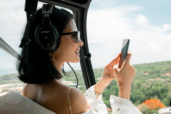Bali Private Helikoptertour mit epischen Luftansichten